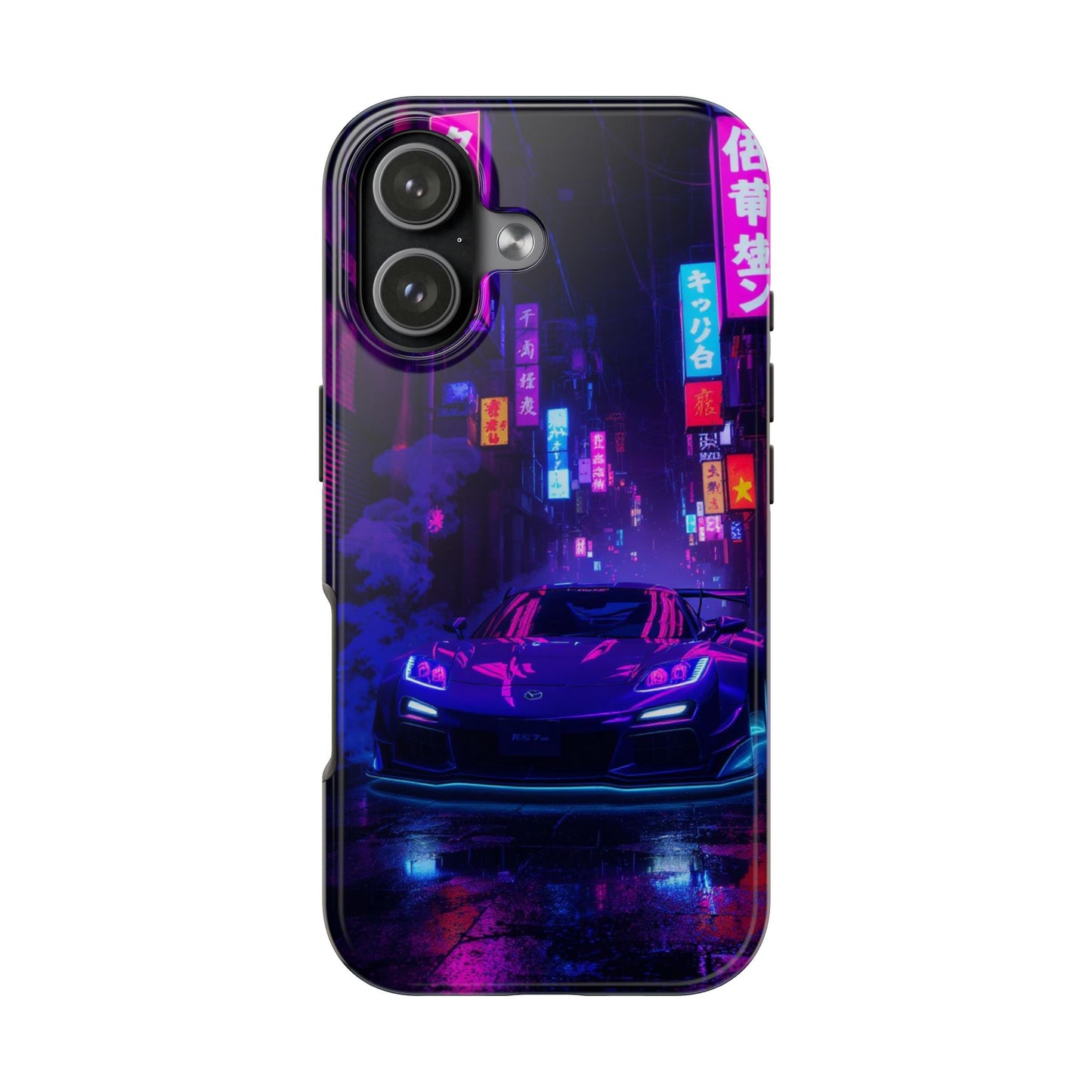 Cyberpunk Sports Car - Tough Phone Case - TobiBrand