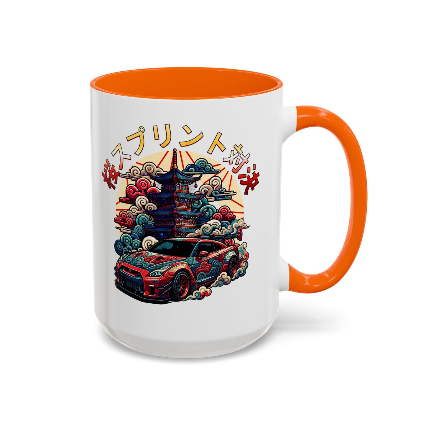 Japanese Drift Car Coffee Mug — JDM GTR Design (11/15oz)