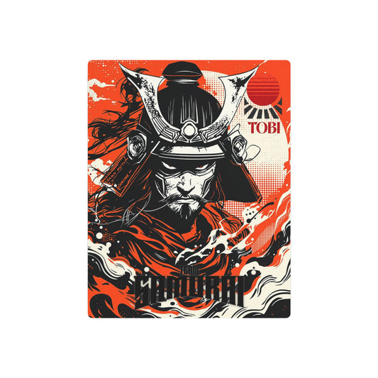 Team Samurai Metal Art Sign — Wall Decor - Eyrian