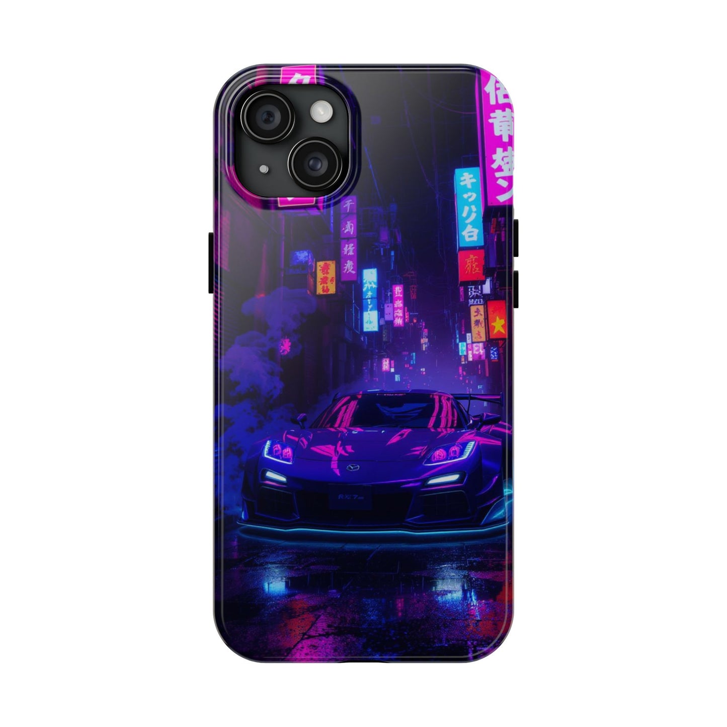 Cyberpunk Sports Car - Tough Phone Case - TobiBrand