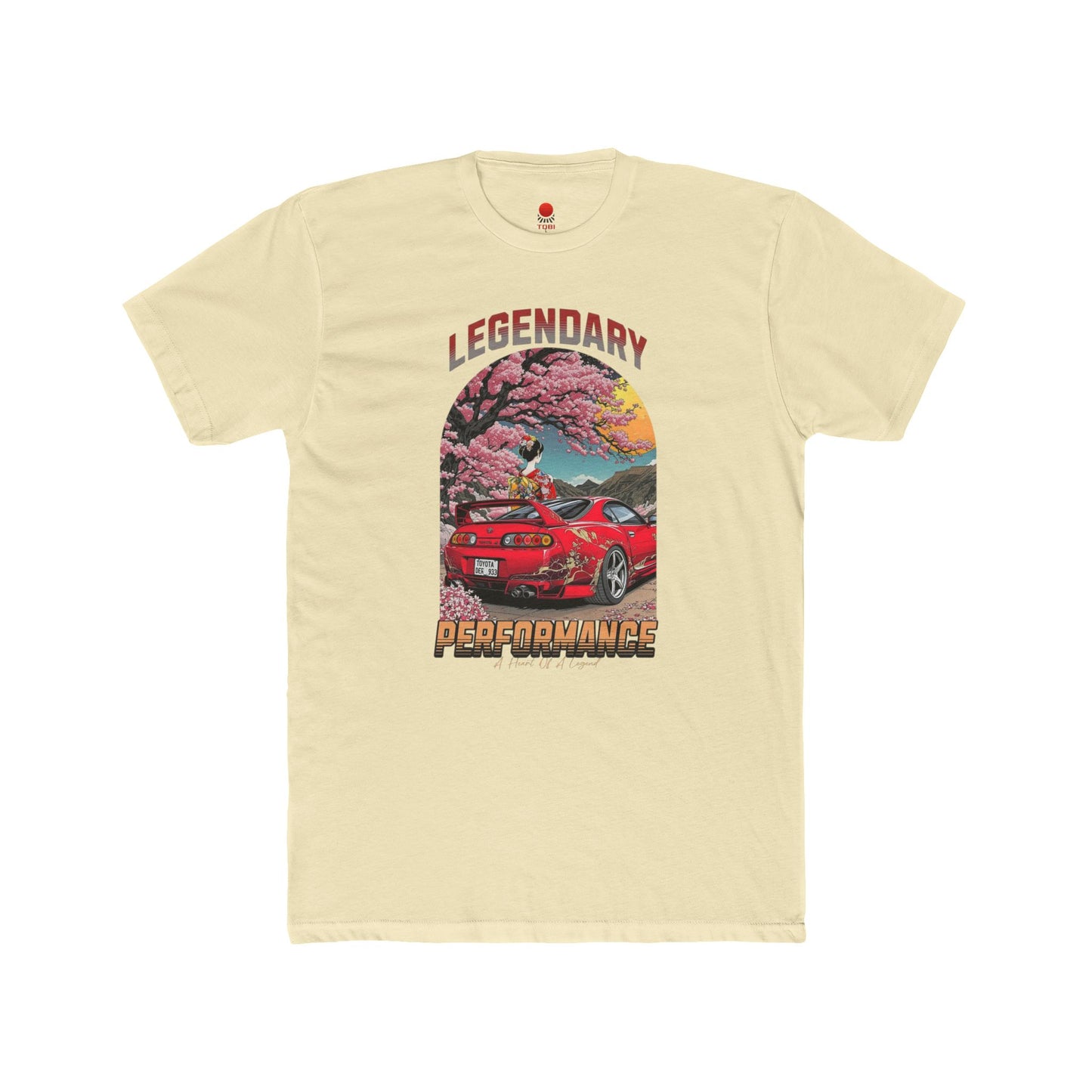 Legendary Performance Tee — Retro Sports Car Graphic T-Shirt - TobiBrand