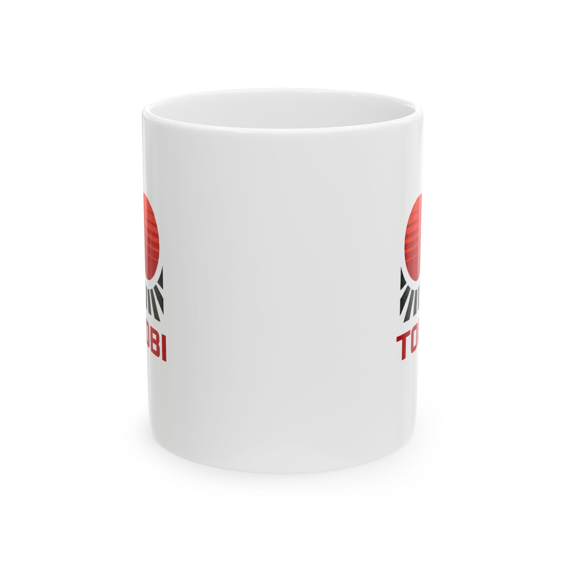 Ceramic Mug - TobiBrand Sunrise Logo Coffee Cup (11oz & 15oz) - TobiBrand