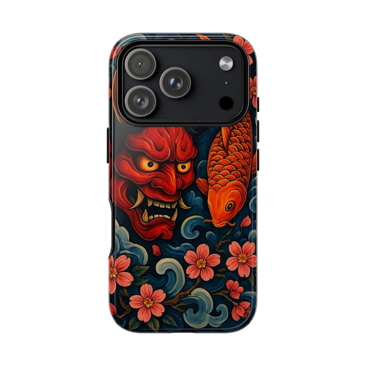 Koi & Oni Tough Phone Case — Protective Phone Cover - Eyrian