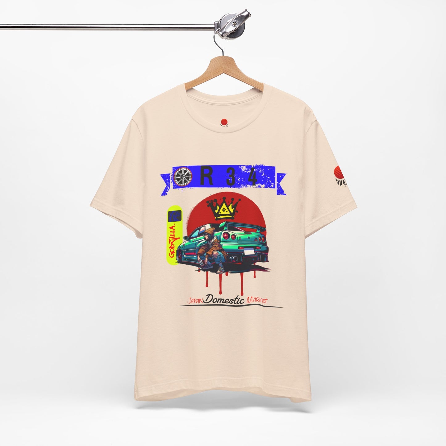 Street Art Racing Tee - Unisex Short Sleeve T-Shirt - Eyrian