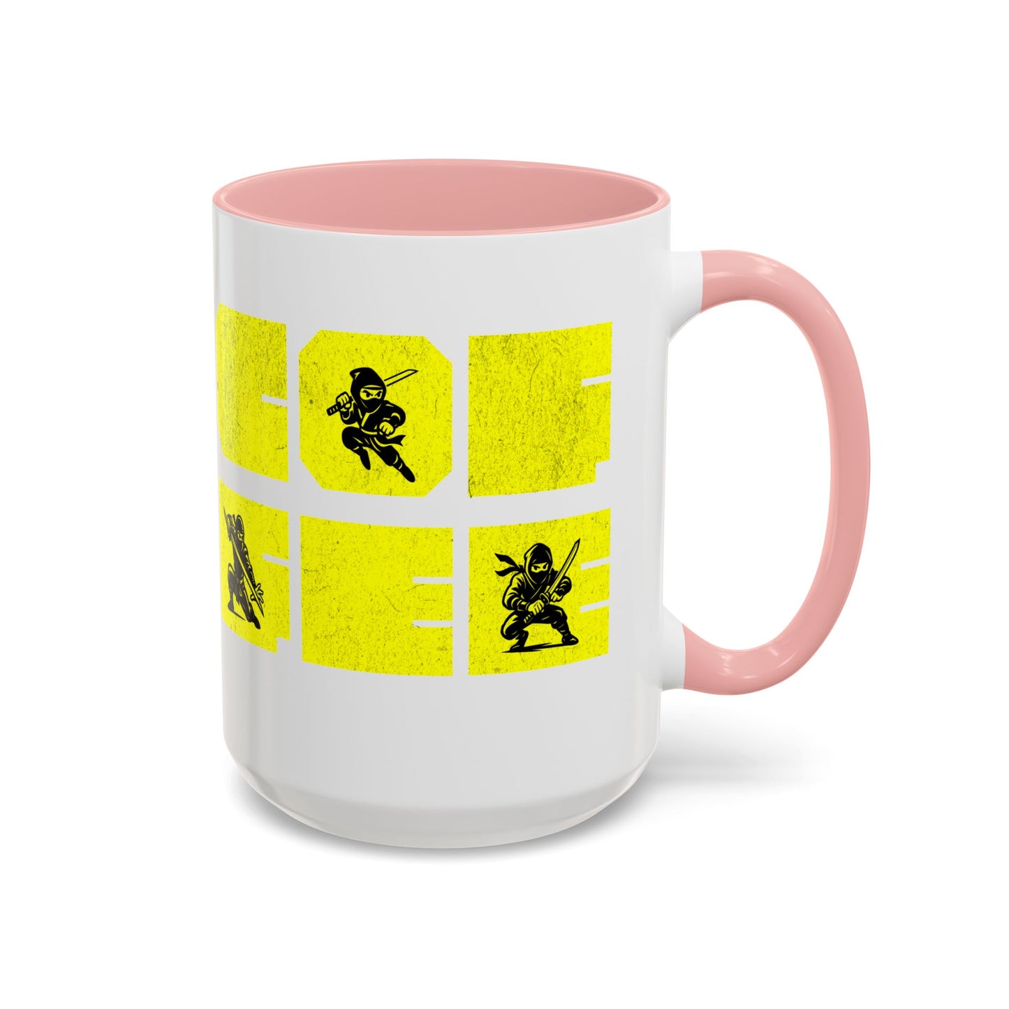 Coffee Mug - Ninja Action 11 & 15oz Cups for Fans - Eyrian