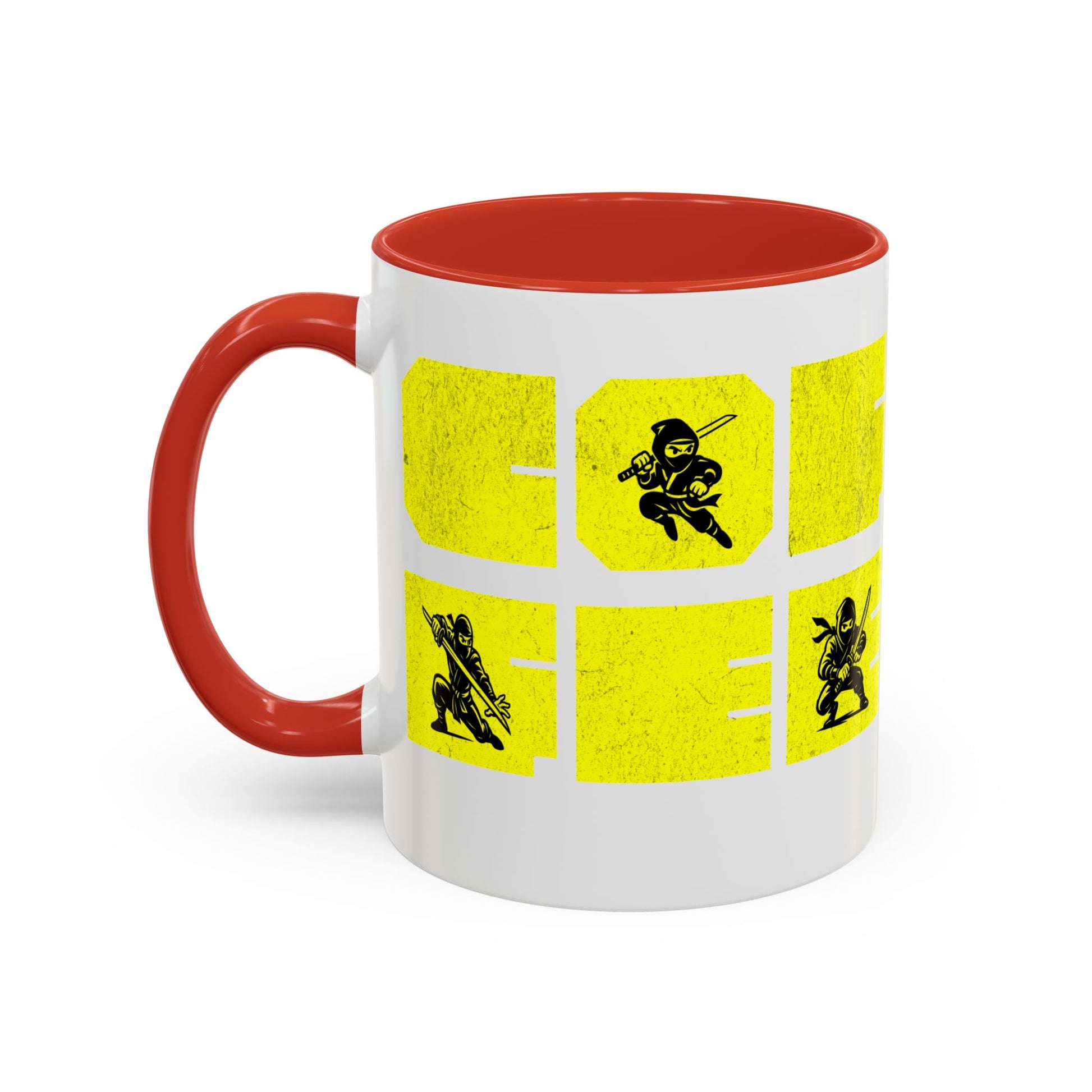 Coffee Mug - Ninja Action 11 & 15oz Cups for Fans - Eyrian