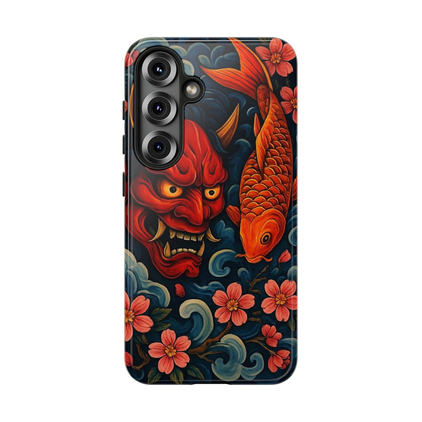 Koi & Oni Tough Phone Case — Protective Phone Cover - Eyrian