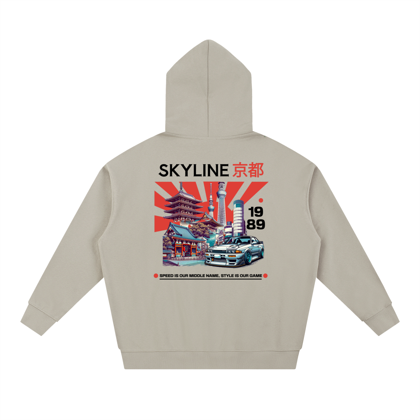 TobiBrand,Japanese,JDM,Skyline R32,Hoodie,Car Culture,Gift for him,Gift for her,GTR