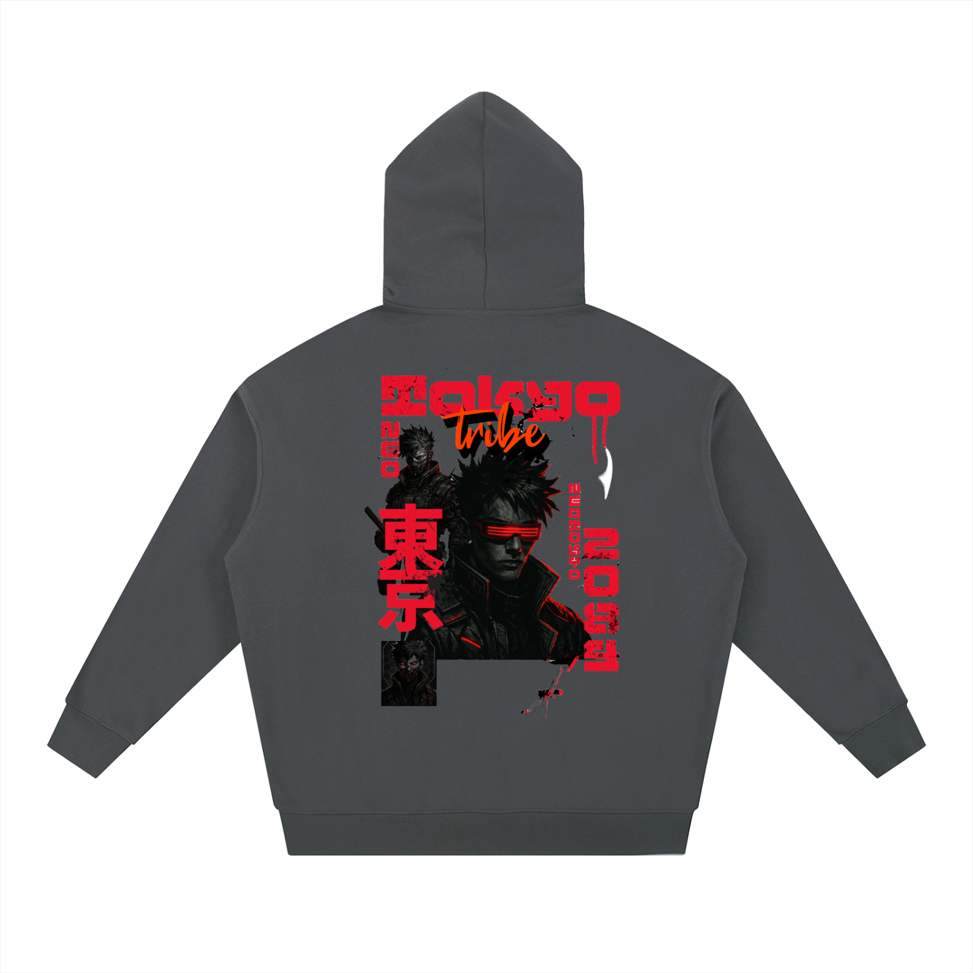 Hoodie,Japanese,neo Japan,Cyberpunk,Anime,Tobi,Clothing