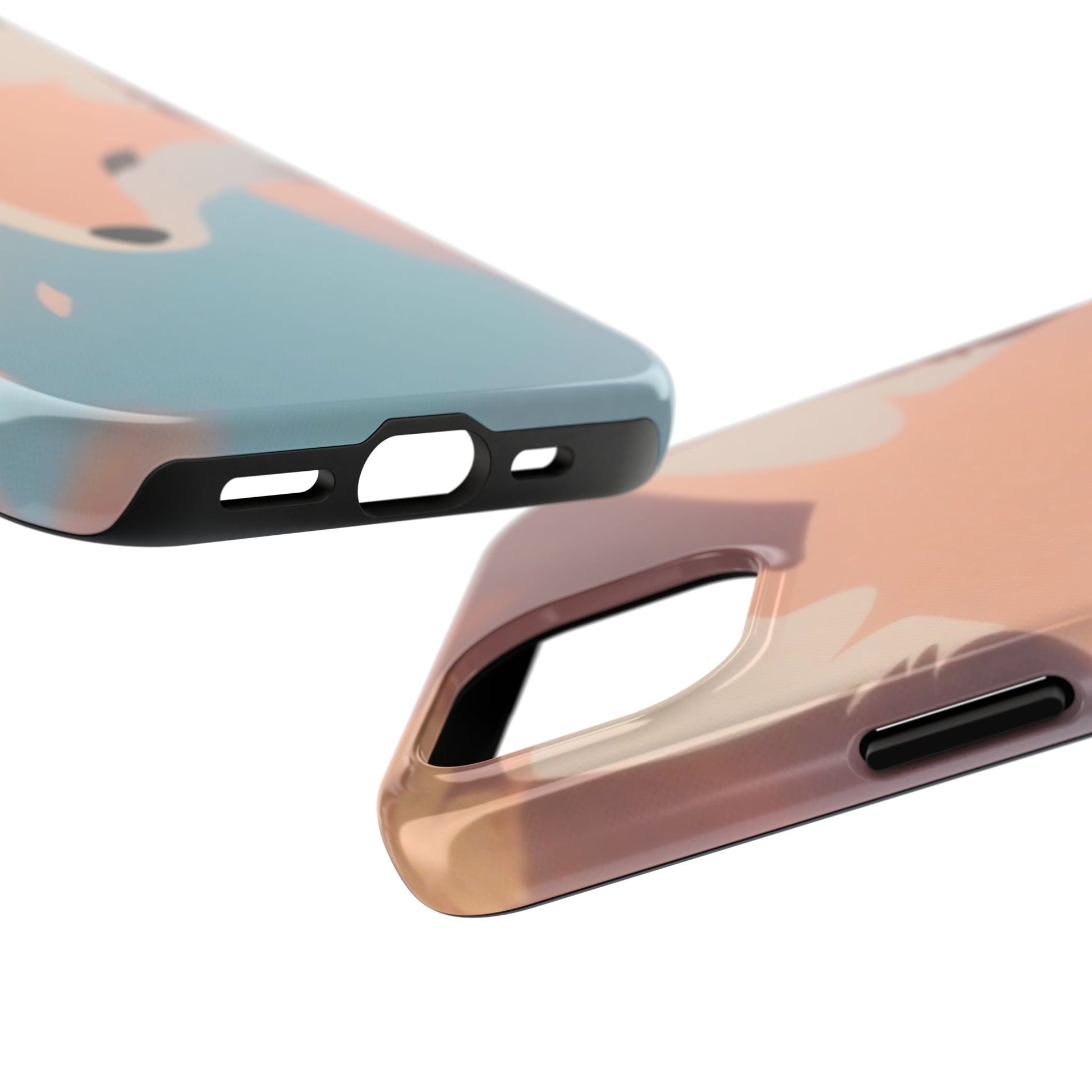 Fox Spirit Tough Phone Case — Cute Pastel Fox Protective Phone Cover - Eyrian