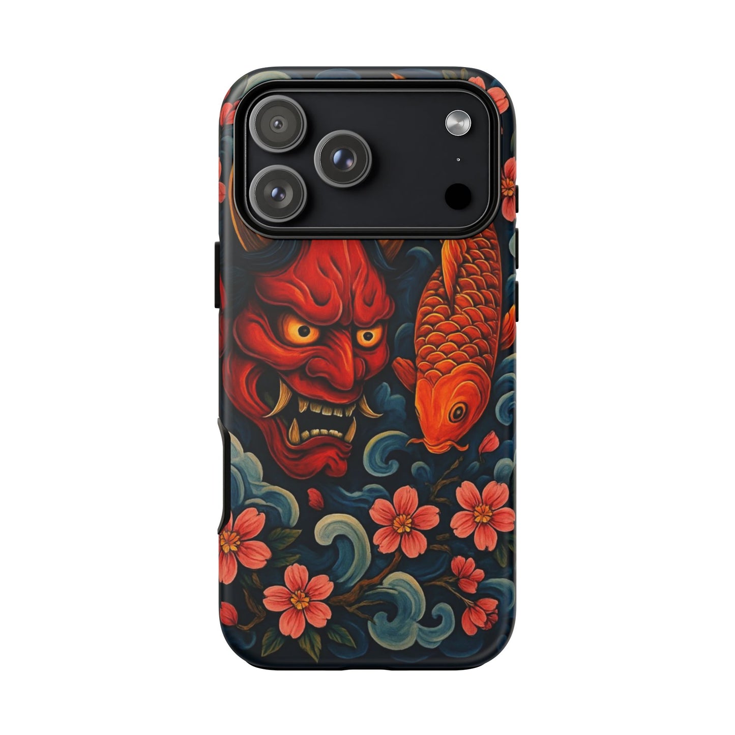 Koi & Oni Tough Phone Case — Protective Phone Cover - Eyrian