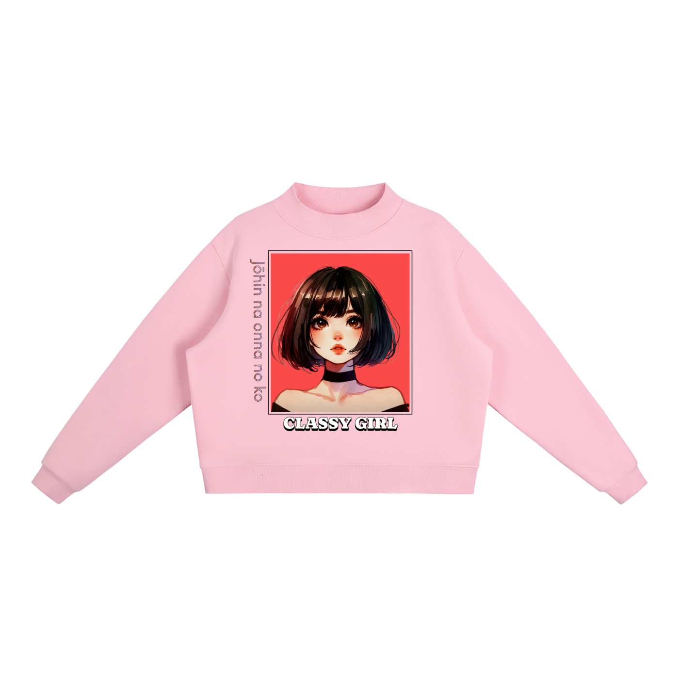 TobiBrand,Sweater,Sweatshirt,Anime,Classy Girl,jōhin na josei,Japan lover,Japanese,gift for her