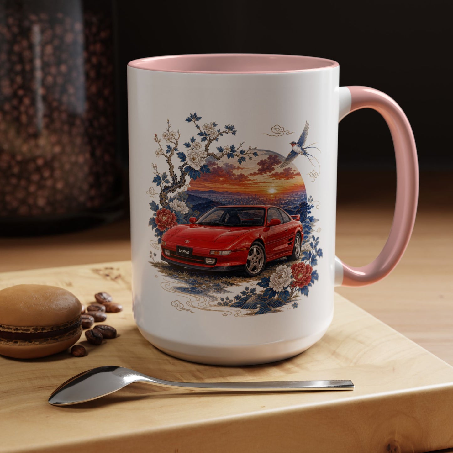 90s JDM Toyota MR2 - Coffee Mug - TobiBrand