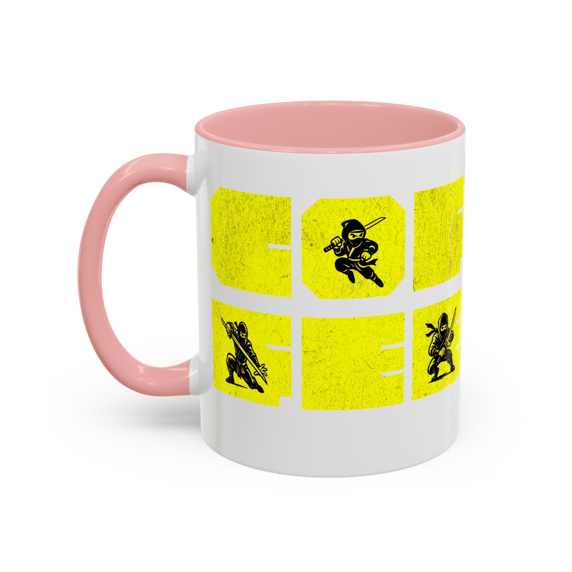 Coffee Mug - Ninja Action 11 & 15oz Cups for Fans - Eyrian