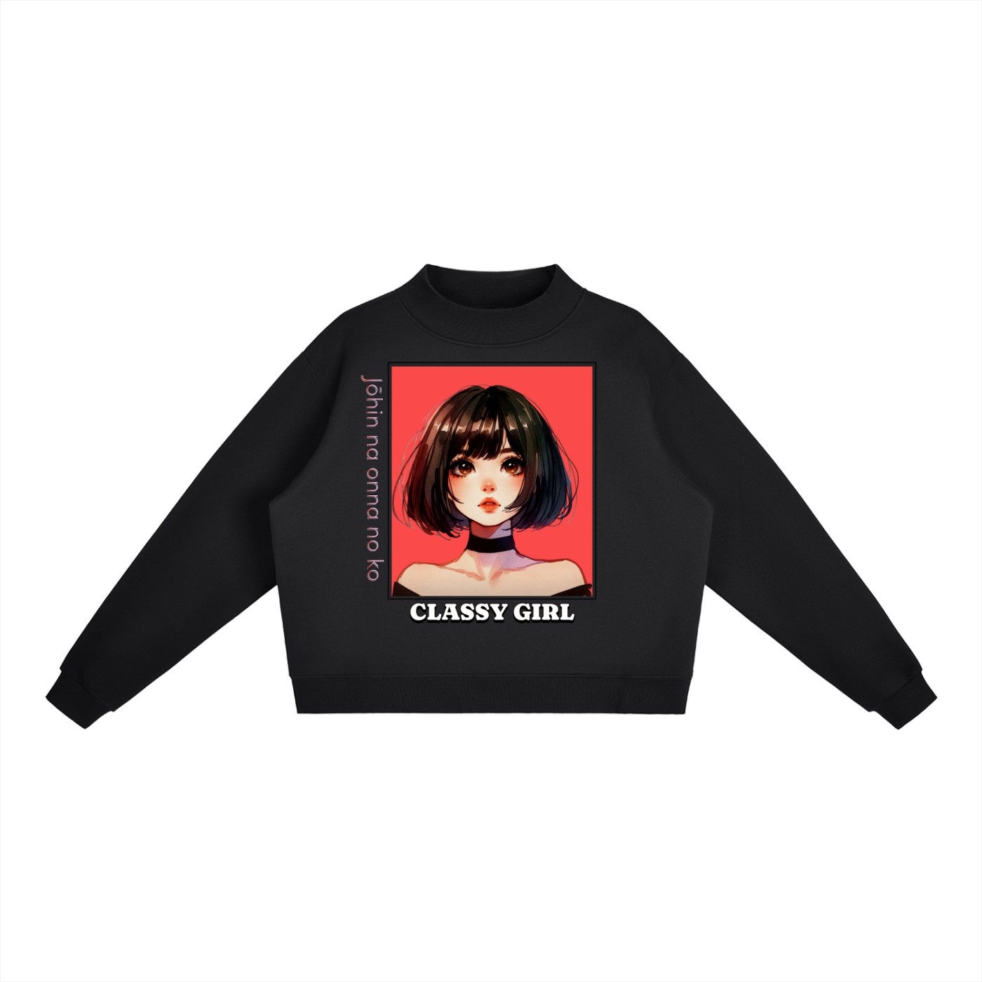 TobiBrand,Sweater,Sweatshirt,Anime,Classy Girl,jōhin na josei,Japan lover,Japanese,gift for her