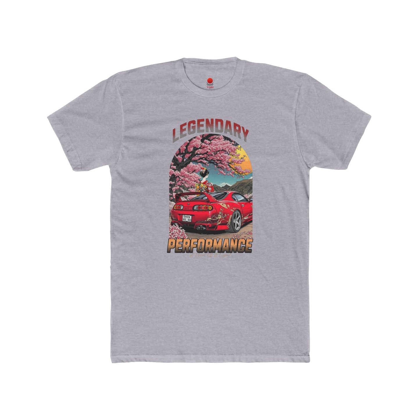 Legendary Performance Tee — Retro Sports Car Graphic T-Shirt - TobiBrand