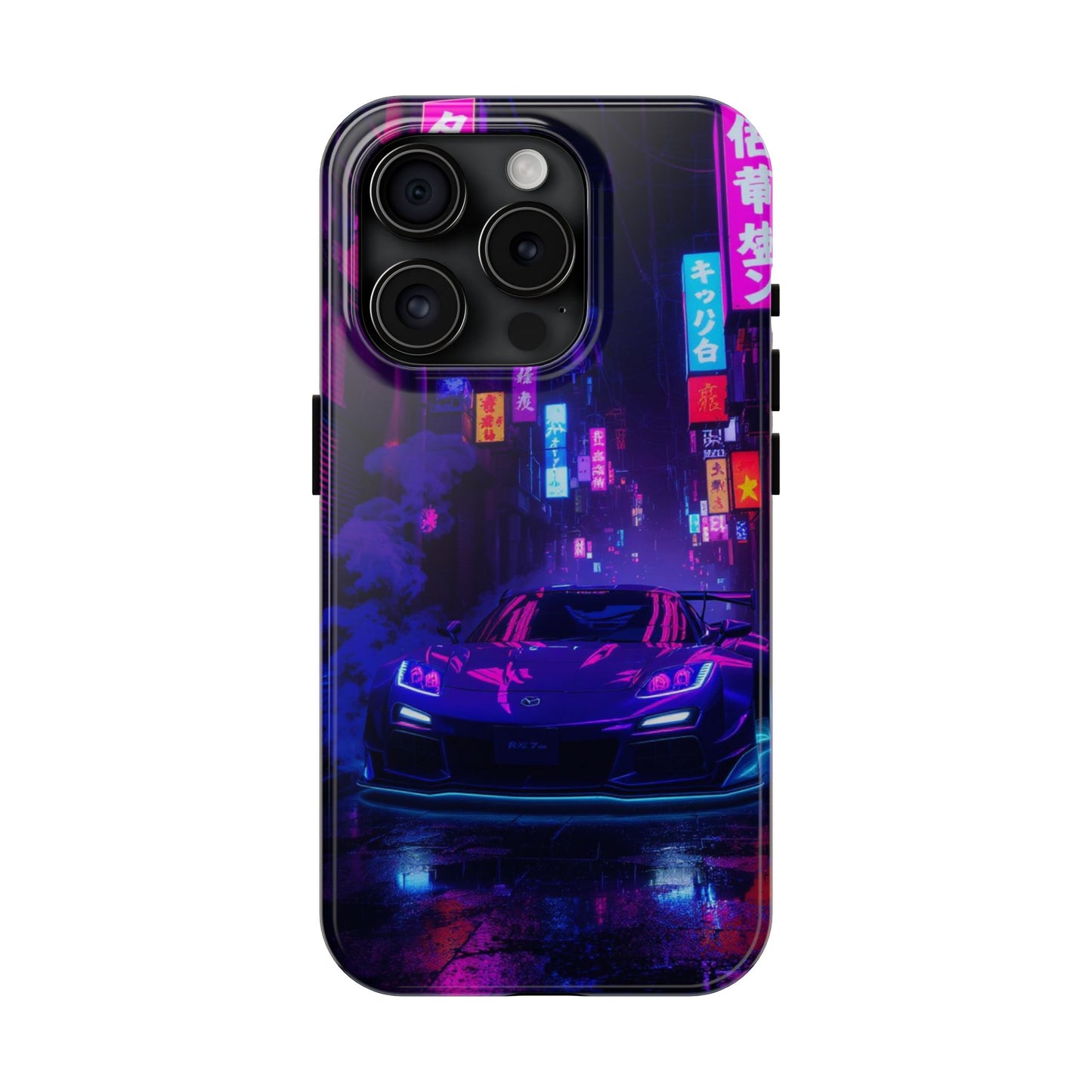 Cyberpunk Sports Car - Tough Phone Case - TobiBrand