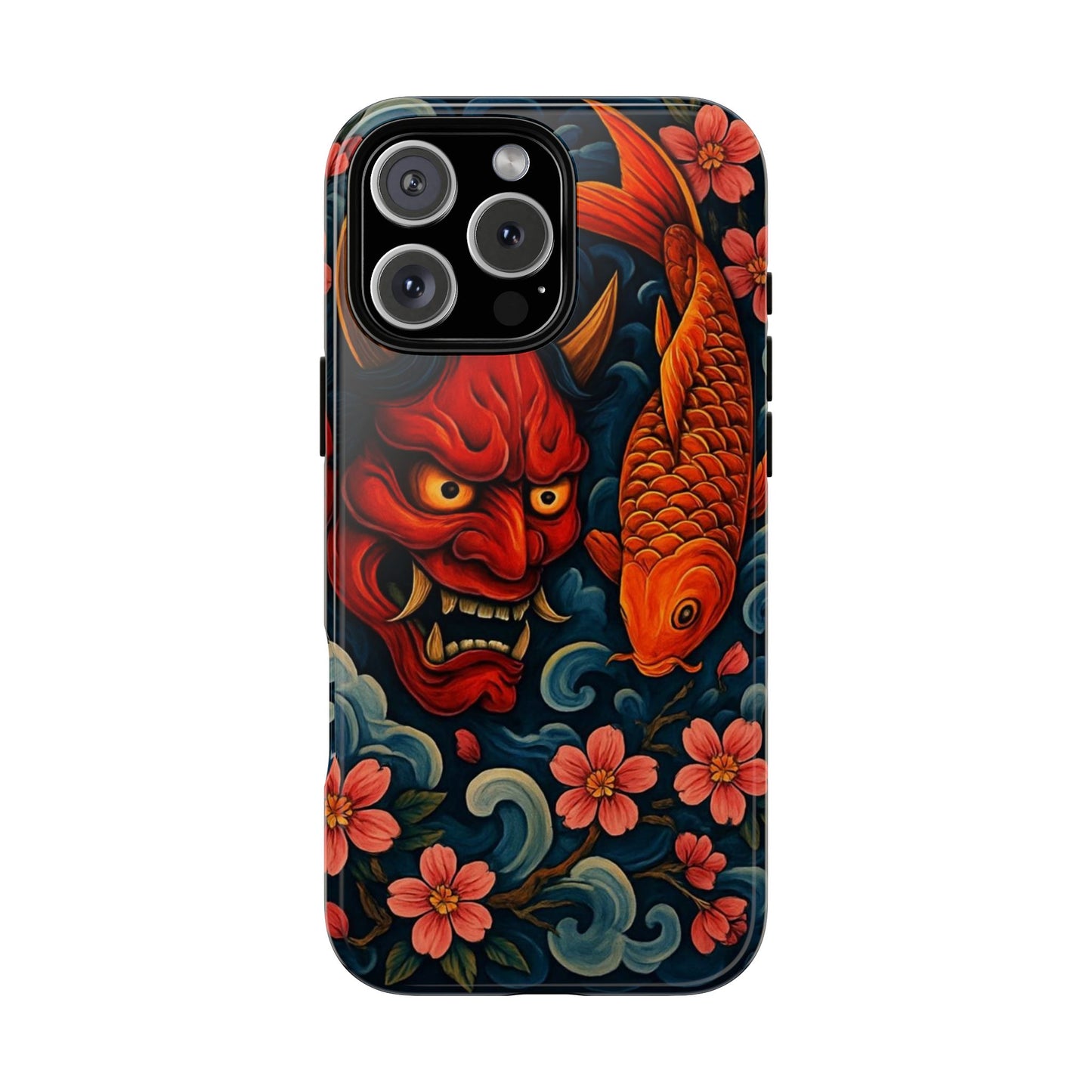 Koi & Oni Tough Phone Case — Protective Phone Cover - Eyrian