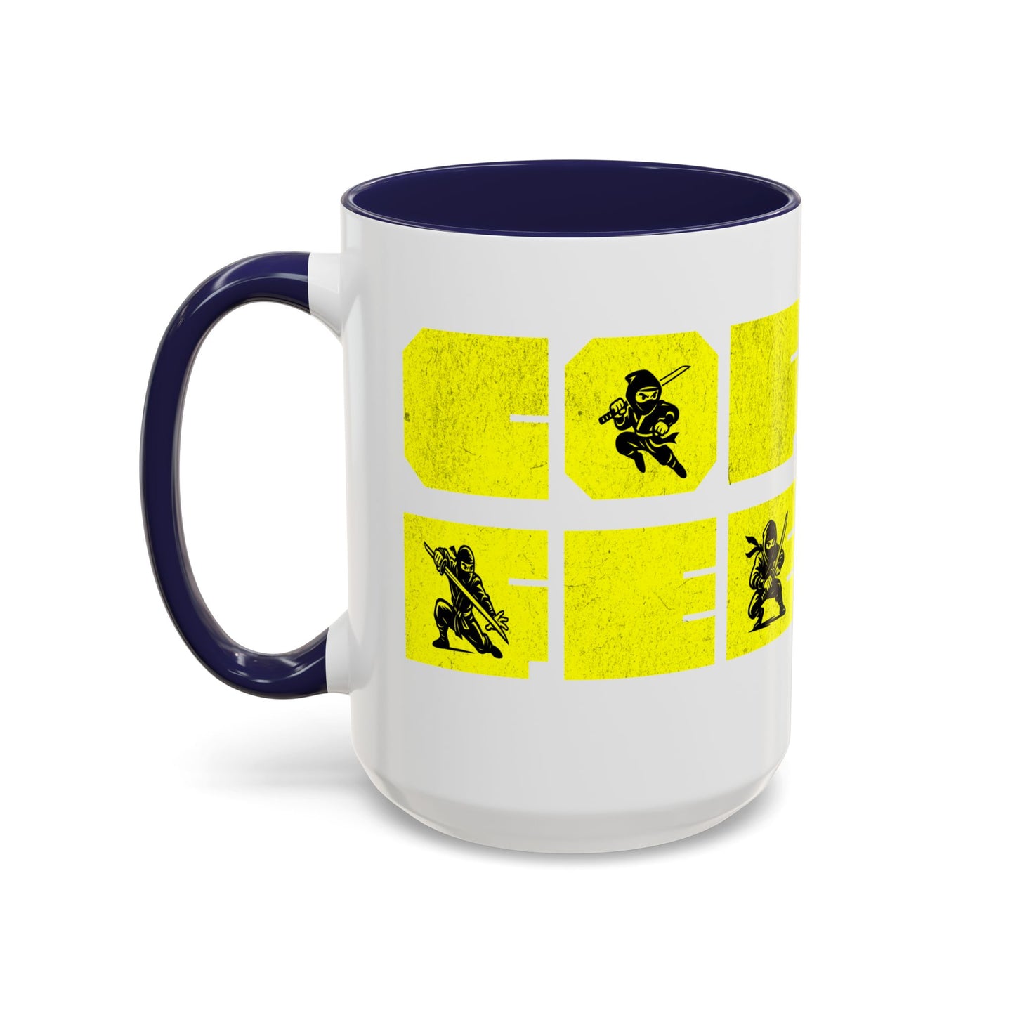 Coffee Mug - Ninja Action 11 & 15oz Cups for Fans - Eyrian