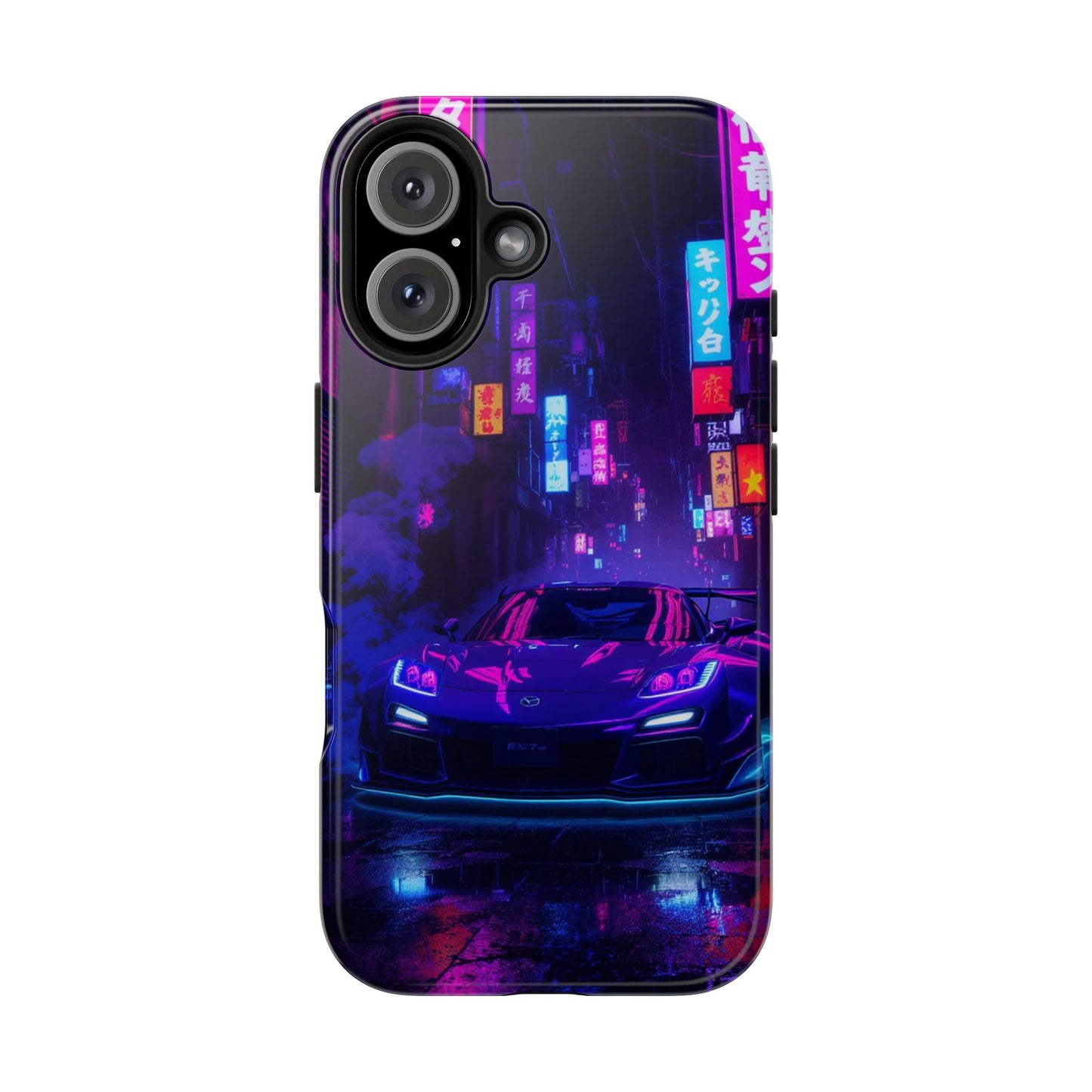 Cyberpunk Sports Car - Tough Phone Case - TobiBrand