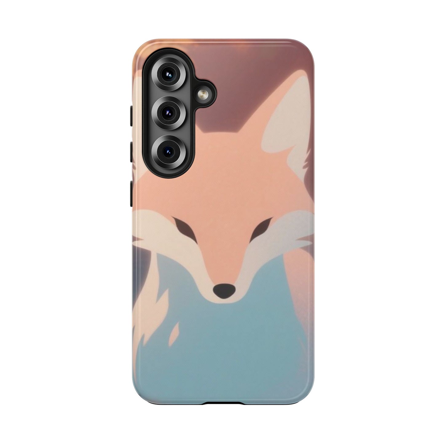 Fox Spirit Tough Phone Case — Cute Pastel Fox Protective Phone Cover - Eyrian