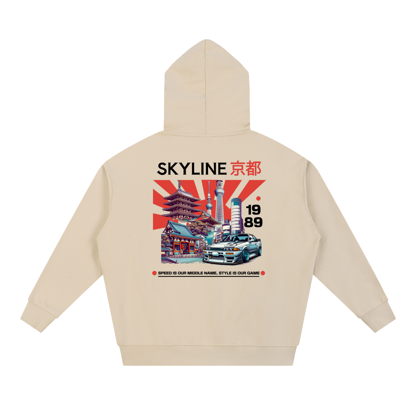 TobiBrand,Japanese,JDM,Skyline R32,Hoodie,Car Culture,Gift for him,Gift for her,GTR