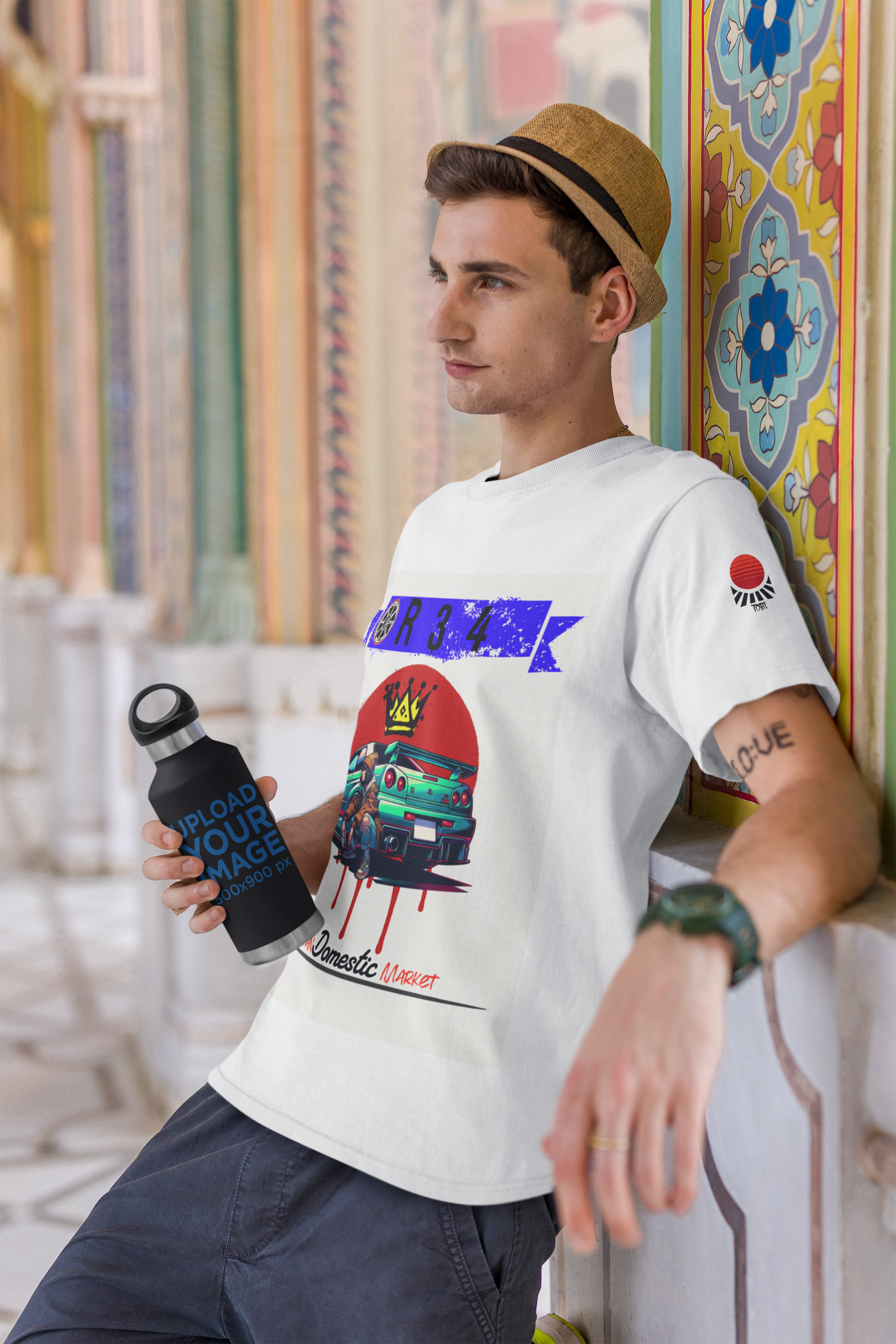 Street Art Racing Tee - Unisex Short Sleeve T-Shirt - Eyrian