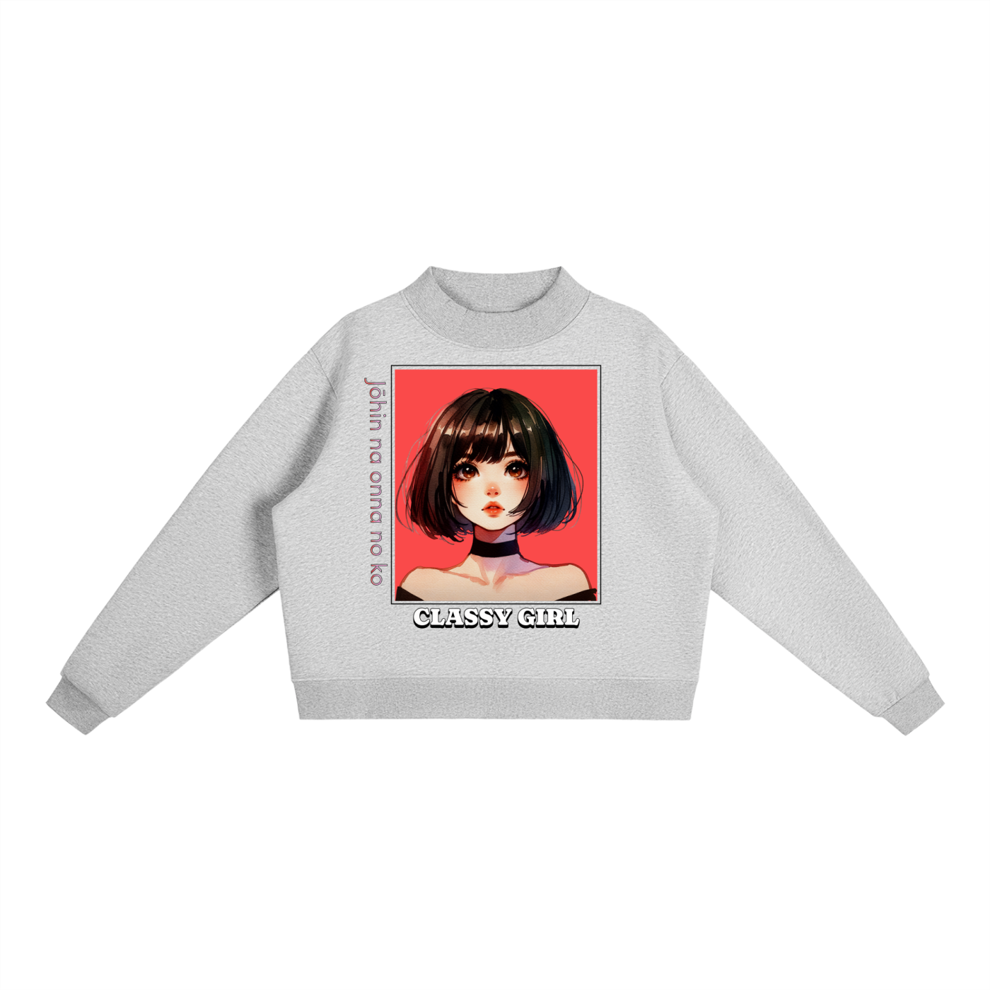 TobiBrand,Sweater,Sweatshirt,Anime,Classy Girl,jōhin na josei,Japan lover,Japanese,gift for her