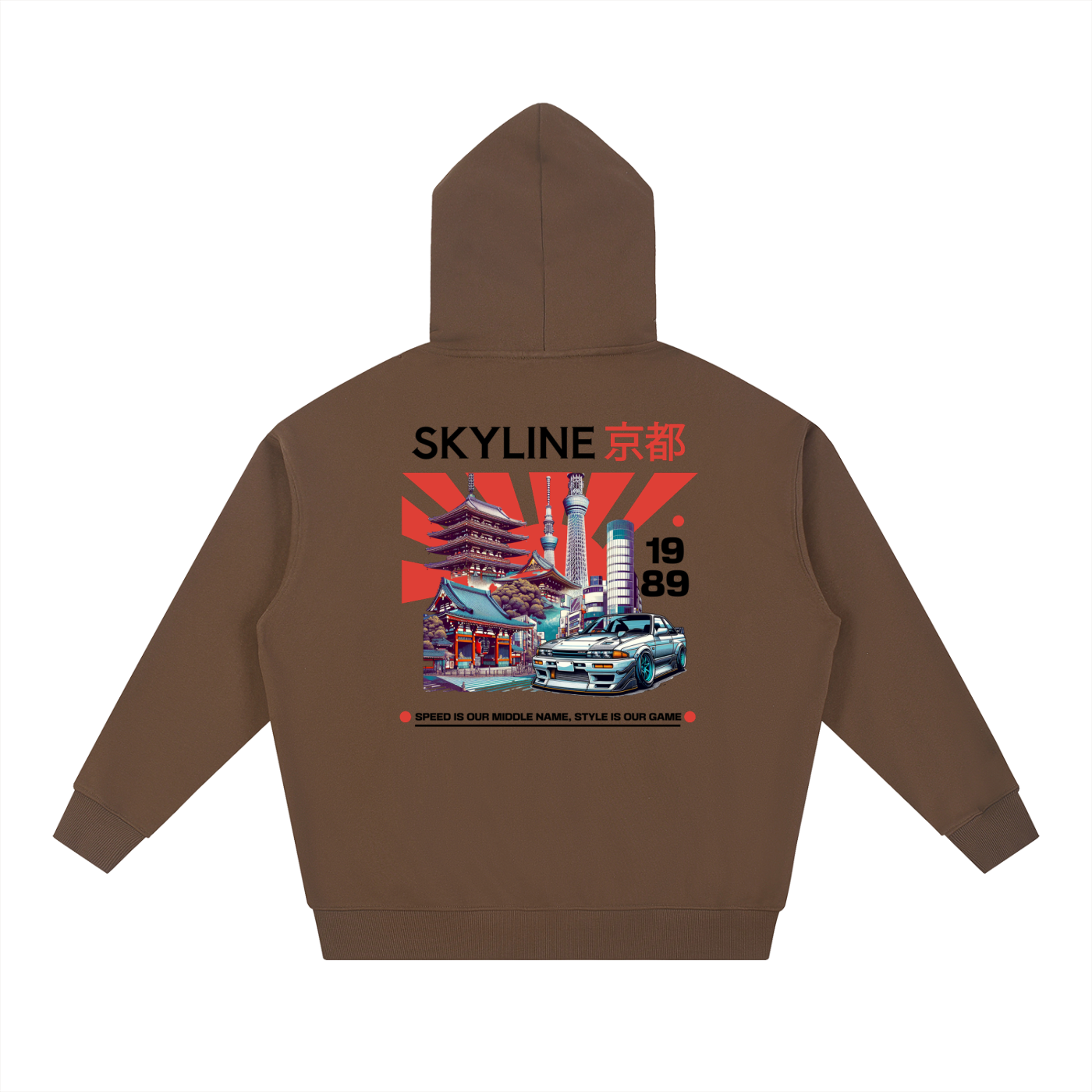 TobiBrand,Japanese,JDM,Skyline R32,Hoodie,Car Culture,Gift for him,Gift for her,GTR