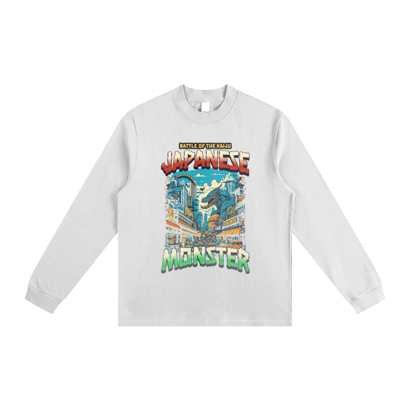 kaiju,monster,japanese culture,japan,tobi,tobi brand,sweatshirt