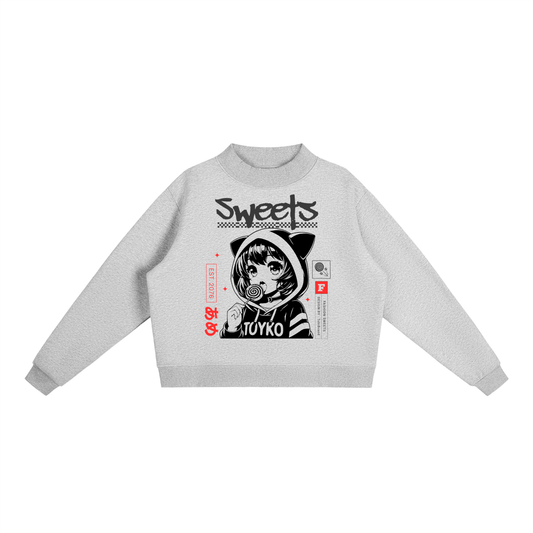 TobiBrand,Sweater,SweatShirt,Sweets,Anime,Japanese Inspired,Lollipop Anime Girl,Japanese