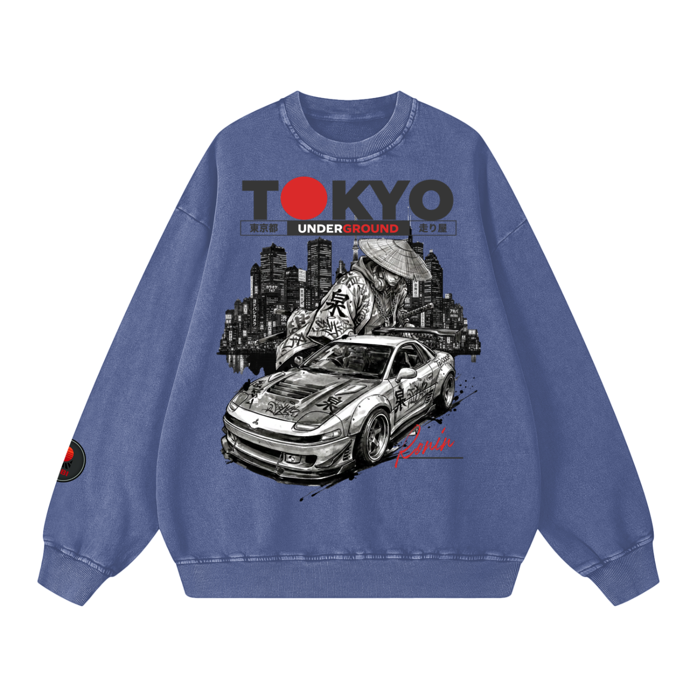 tokyo,jdm,anime,ronin,3000gt,cars,tobibrand,streetwear,gift,graphicsweatshirt,animefashion,japanese