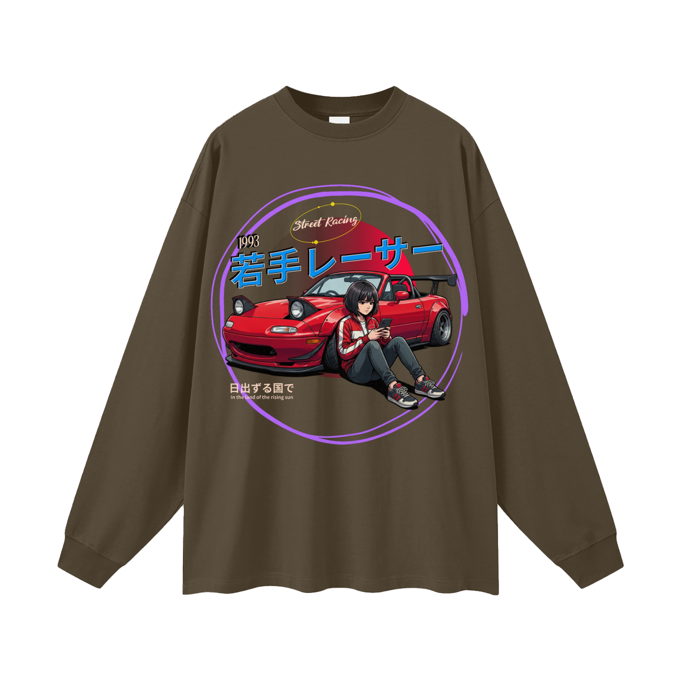 longsleeve,tobibrand,mazda,miata,jdm,japanese,anime,gift,unisex,cars