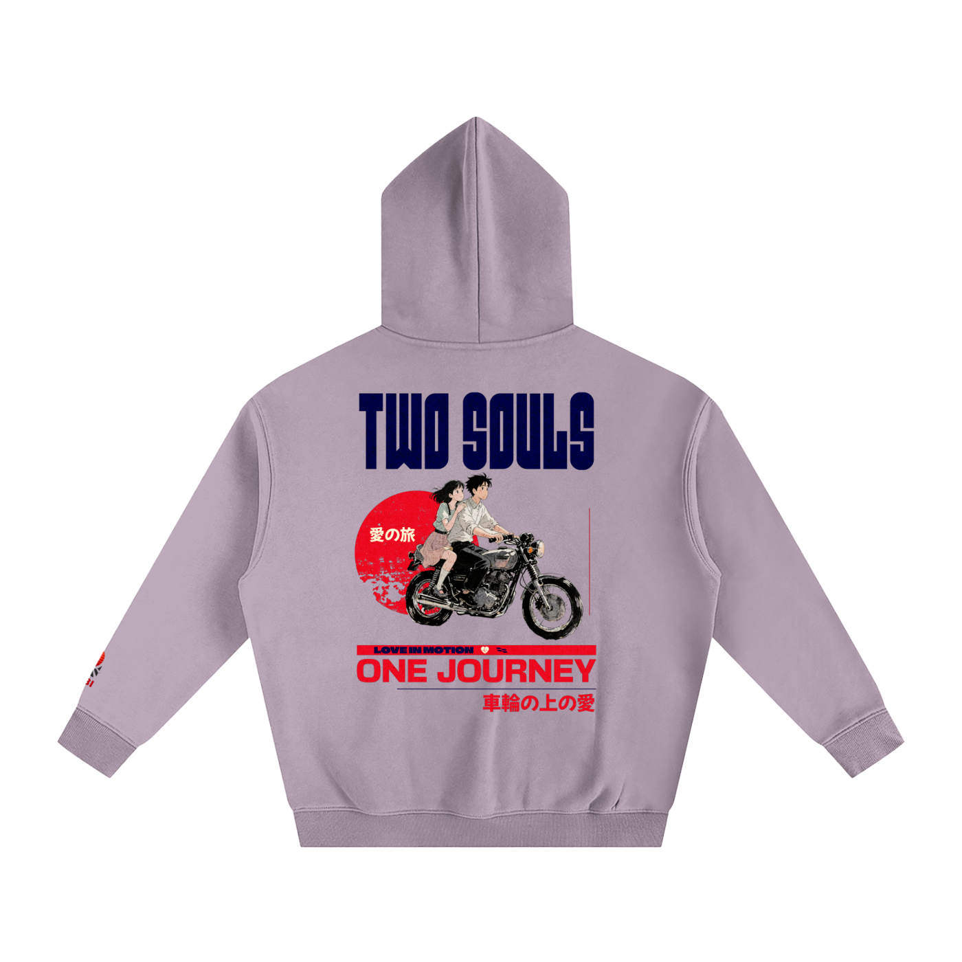 TobiBrand,Japanese,Anime,Motorcyle,couple hoodie,Two Souls,Gift for her,Gift for him