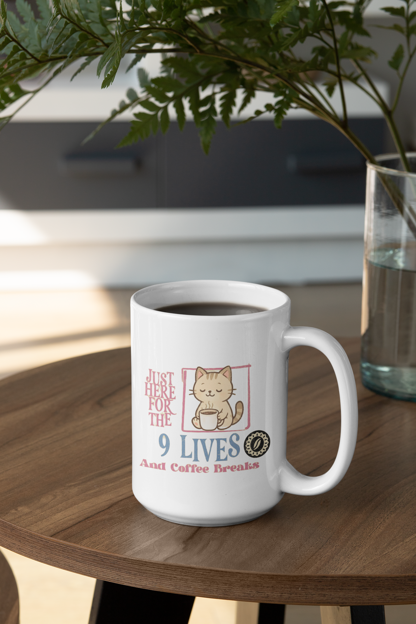 Cat Lover's Ceramic Mug - Eyrian