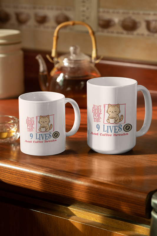 Cat Lover's Ceramic Mug - Eyrian