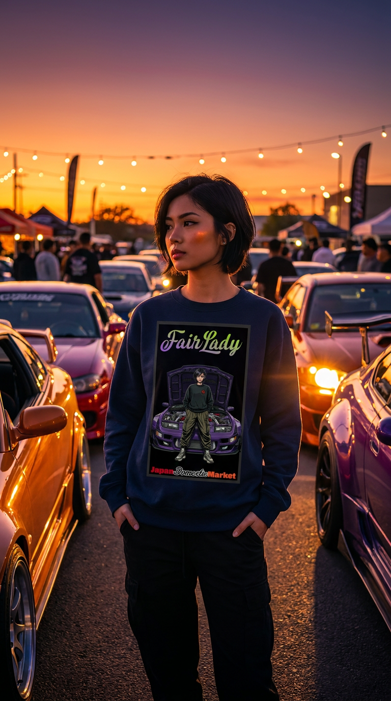 Fair lady Z - Crew-Neck Sweatshirt - TobiBrand
