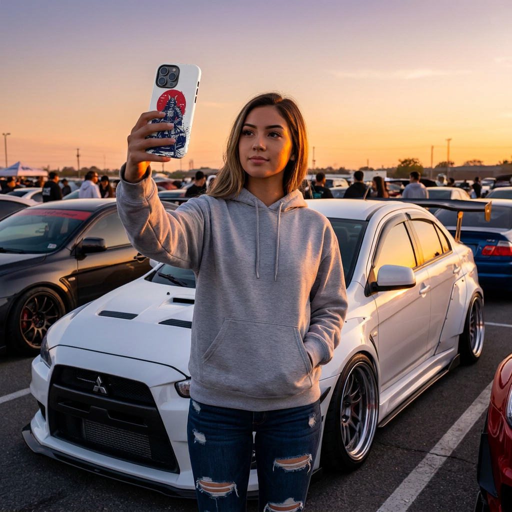 Mitsubishi Evo X  — Tough Cases Protective iPhone Cover - TobiBrand