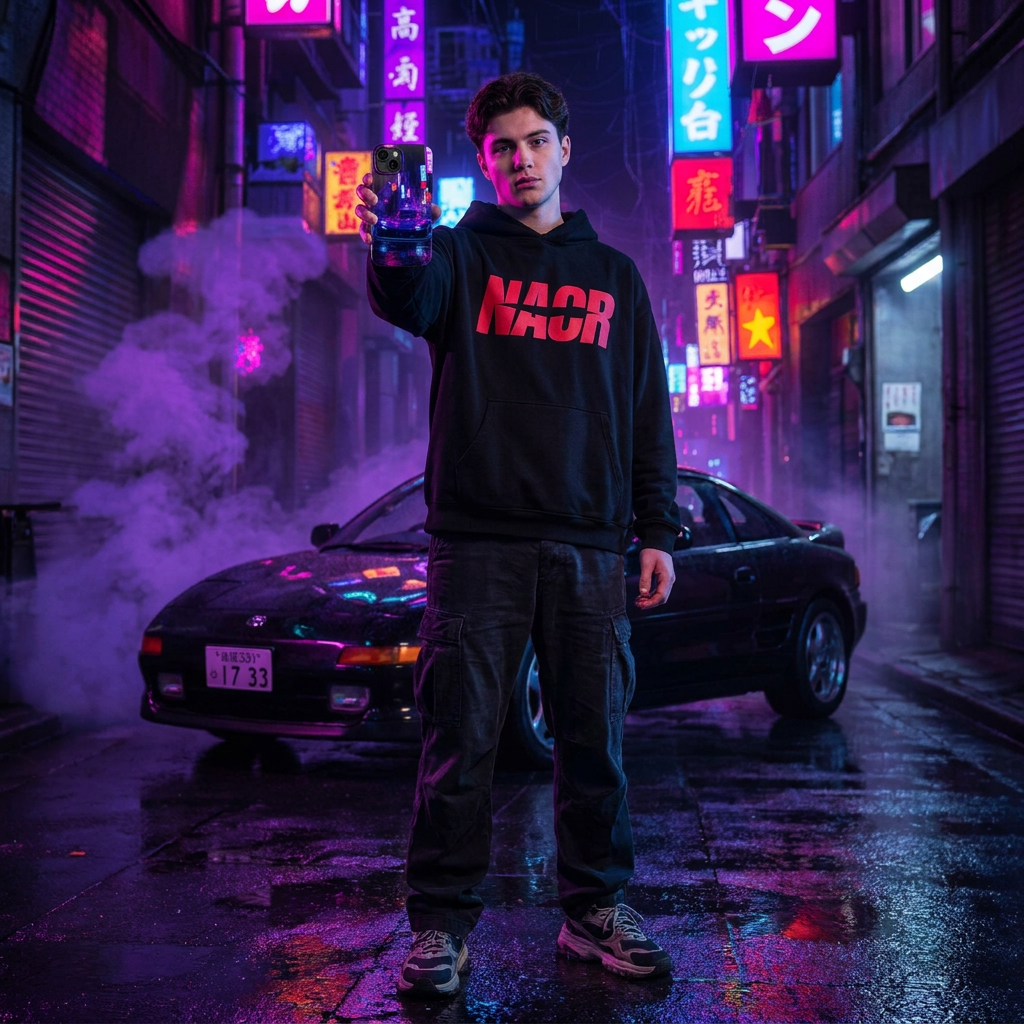 Cyberpunk Sports Car - Tough Phone Case - TobiBrand