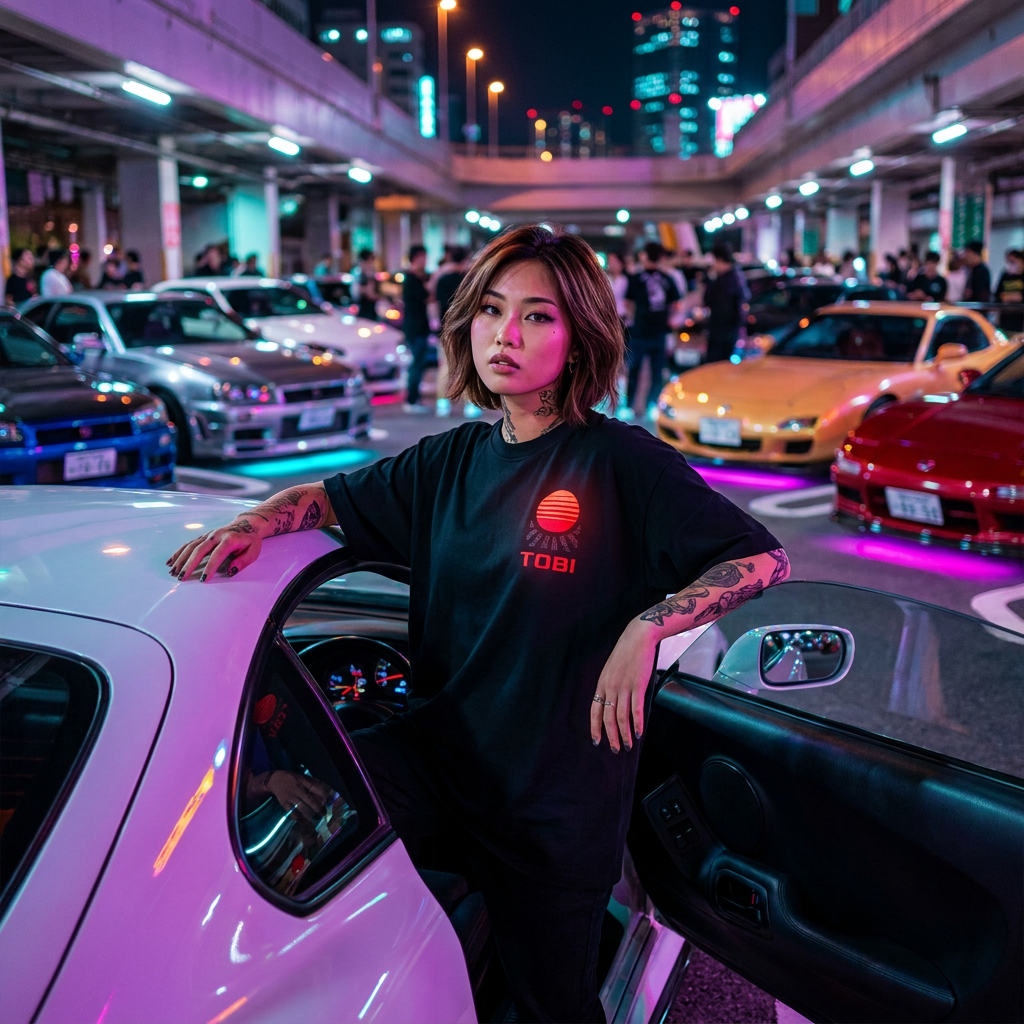 TobiBrand Logo - Cotton T-Shirt - TobiBrand