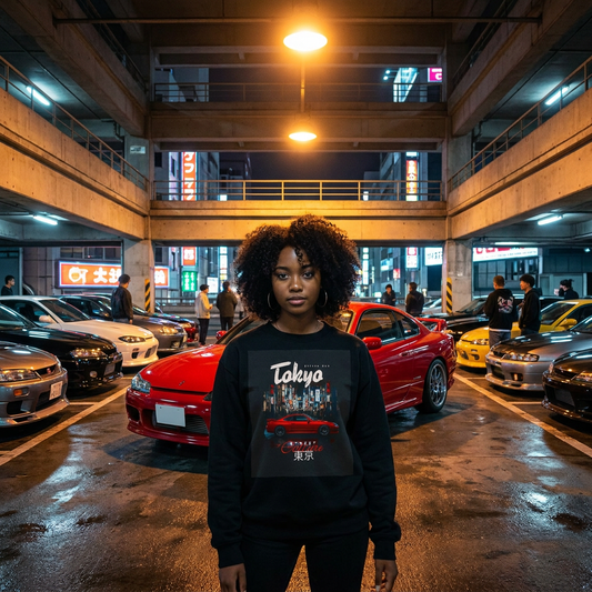 Tokyo Car Culture - Unisex Sweatshirt - TobiBrand