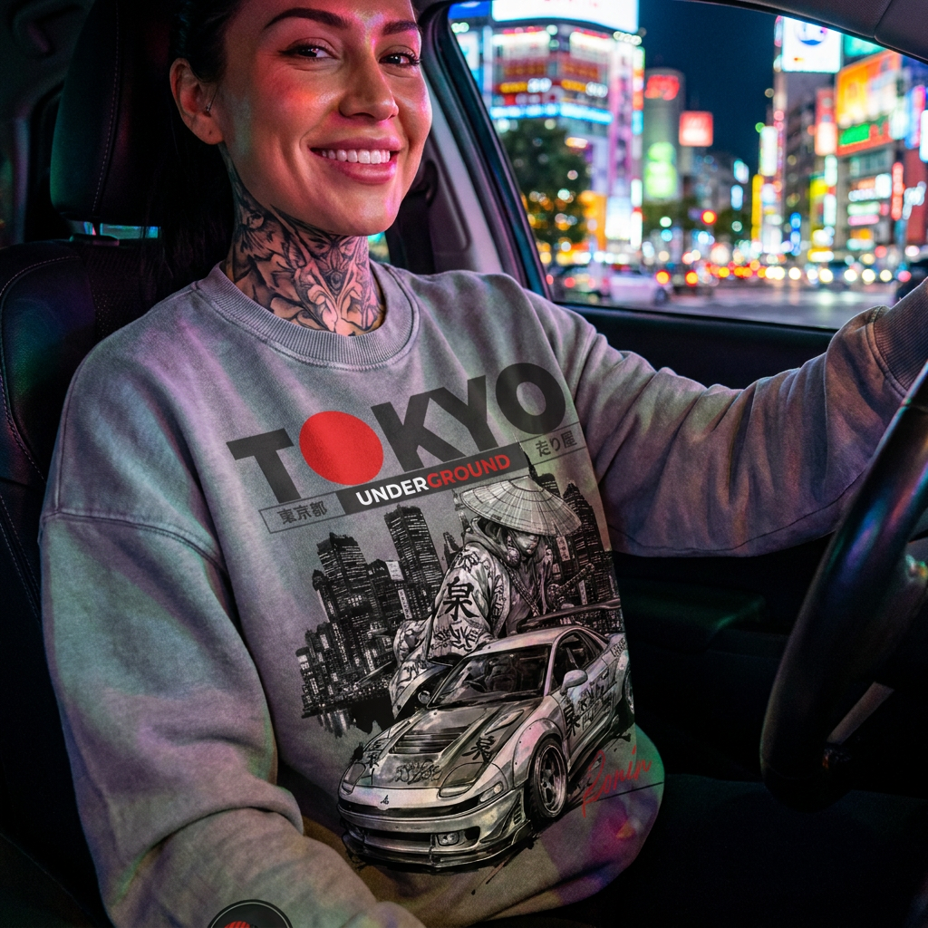 Ronin - Oversized Sweatshirt - TobiBrand