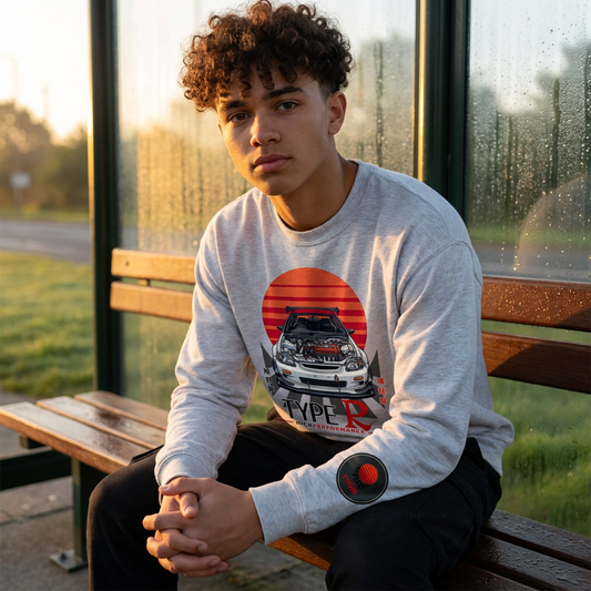 Type R - Oversized Long Sleeve T-Shirt - TobiBrand