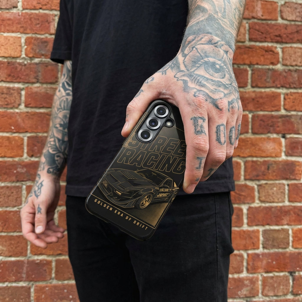Street Racing Phone Case — Golden Era of Drift Car Protective Cover - TobiBrand