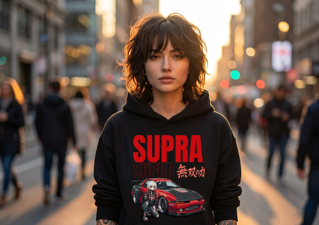 MK3 Supra - Boxy Hoodie - TobiBrand