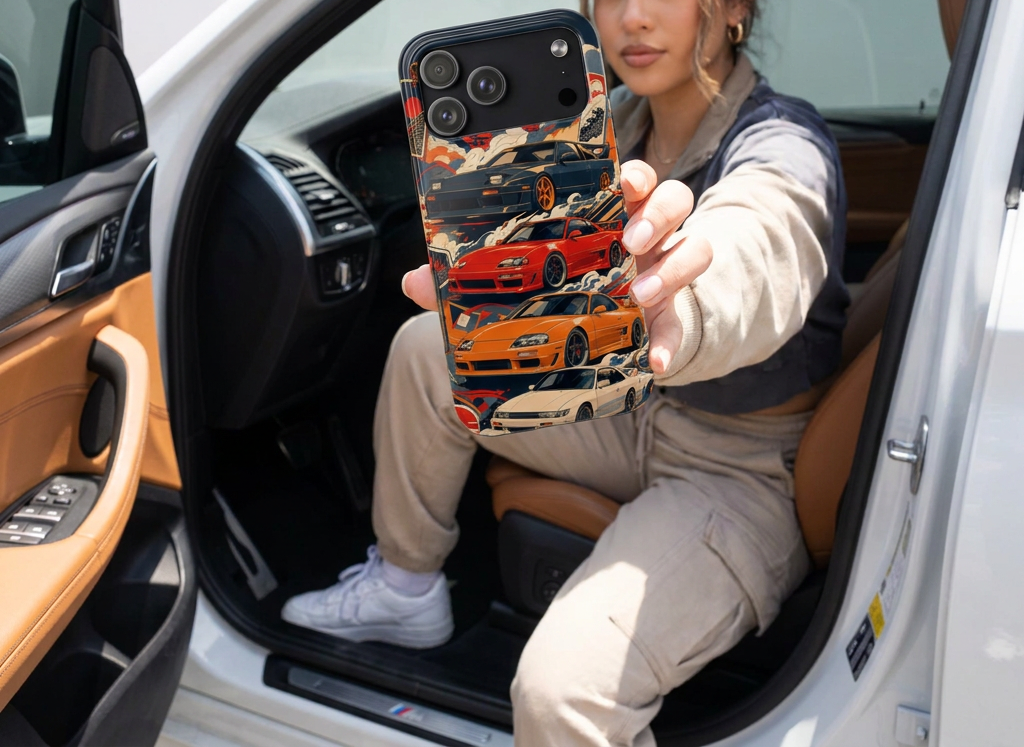 Phone Case — JDM 90s Sports Cars Tough Protective Cover - TobiBrand