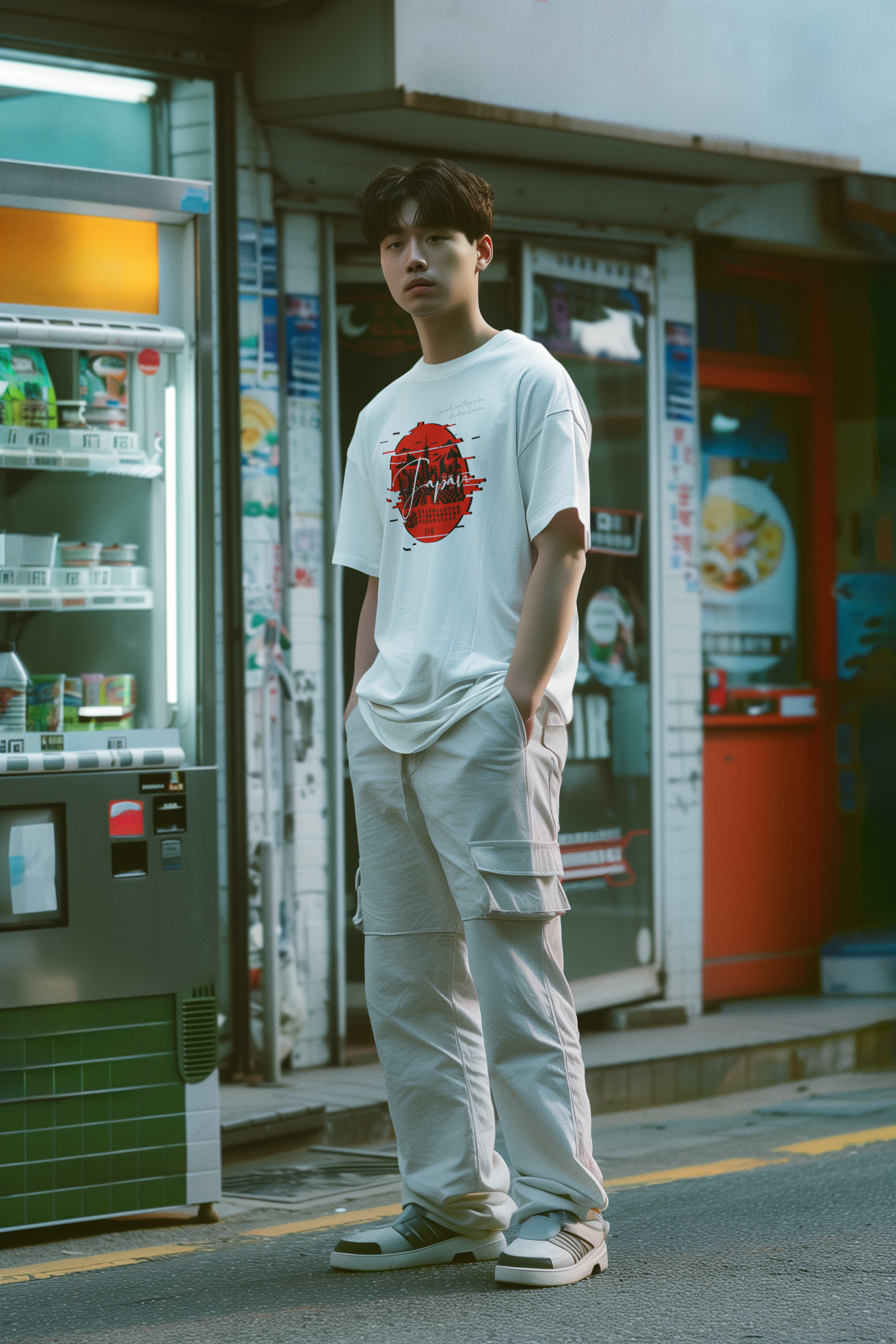 Japanese Sunset Graphic Tee - Unisex T-Shirt - TobiBrand